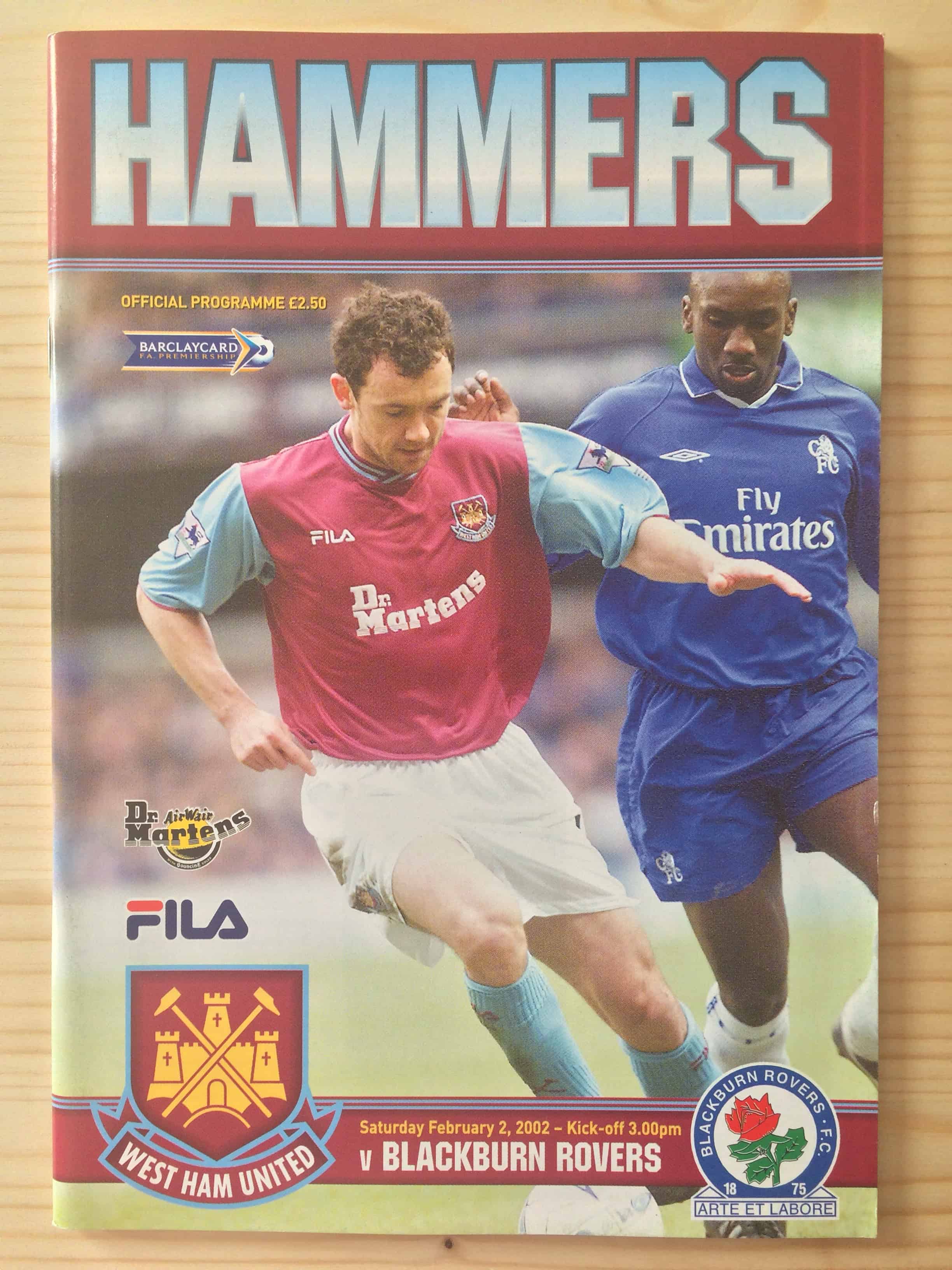 West Ham United FC v Blackburn Rovers FC